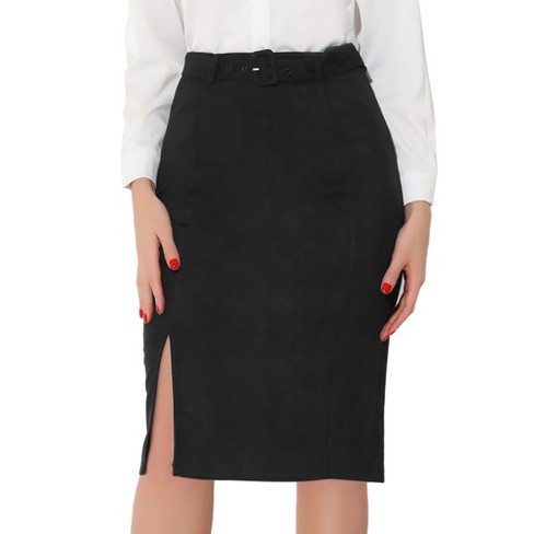 Womens Black Pencil Skirt : Target