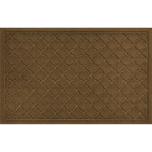 Farmlyn Creek Half Circle Grey Door Mat, Indoor Outdoor Doormat (30 X 18  In) : Target