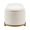 New Pacific Direct Ayleen Chenille Storage Bench - 3 of 4