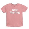 The Juniper Shop Little Darling Youth Short Sleeve Tee - M - Mauve - 3 of 4