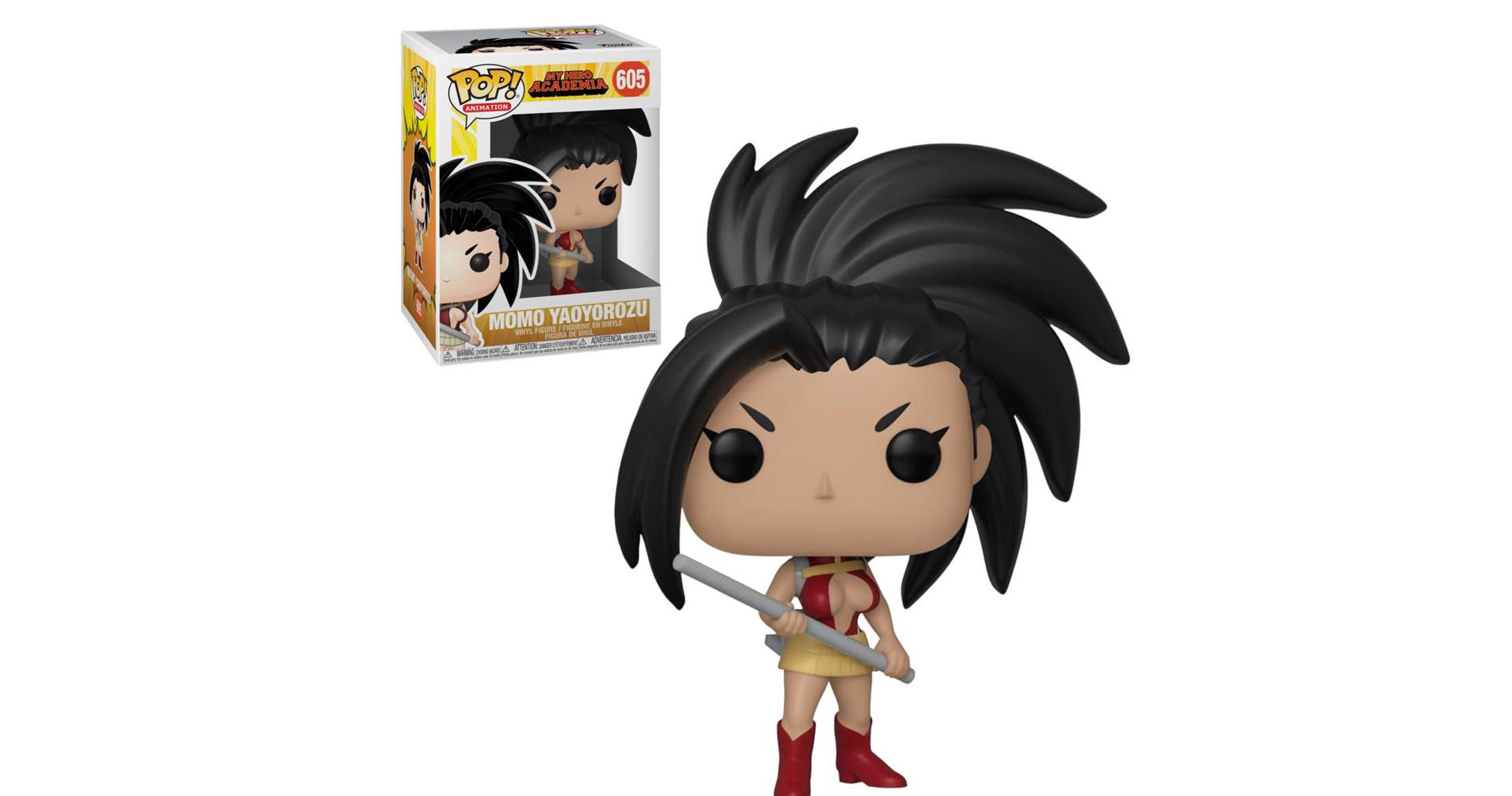 Funko POP: Animation: My Hero Academia-Momo Yaoyoruzu Vinyl Figure #605 #42935