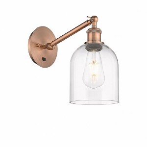 Bella - 1 Light Arm Adjusts Up and Down Wall Sconce In Industrial Style-9.5 Inches Tall and 5.5 Inches Wide - 1 of 1