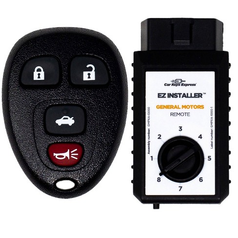 Car Keys Express Gm Keyless Entry Remote - Diy Pairing, 4-button