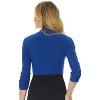 Rekucci Women's Stretch Knit Jersey Bolero Shrug with Ruched Sleeves - 3 of 4