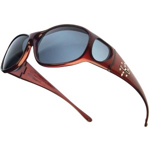 Jonathan Paul Fitovers Allure Extra X-Large XL Unisex Designer Fitover Sunglasses Wear Over Rx/Presciption Eyeglasses - 1 of 3