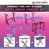 Liquid Stands Utility Table Top ONLY for X Style Keyboard Stands and Z Style Piano Stands - Portable DJ Table Stand, Dj Mixer Stand - 3 of 4