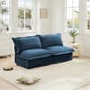 NicBex Couches for Living Room Single Deep Seat Sofa Couch Fabric Slip-covered Armchair with 1 Big Back Cushion and 2 Big Toss Pillows - 4 of 4