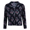 PJ Couture Women's Floral Notch PJ Pant Set - 2 of 4