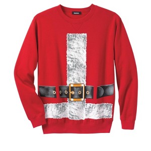 KingSize Men's Big & Tall Graphic Fleece Sweatshirt - 1 of 4