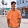 Dalix Mens Espresso Martini Midweight Garment Dye Tee - 3 of 4