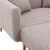 CAVINAS Modern Accent Lounge Chair with Adjustable Backrest,Plush Tufted Fabric Armchair for Living Room,Bedroom - 4 of 4
