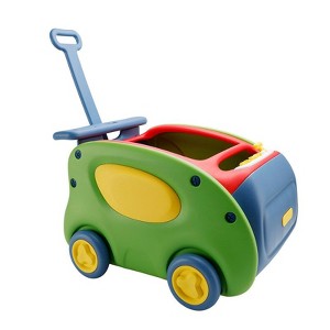 Topteng Ride On Push Car, Toddler Sliding Car, Walker Push-Along, Green - 1 of 4