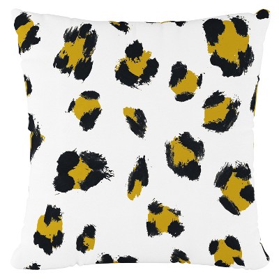 cheetah throw pillow