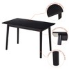 Grungis Rectangle Dining Table for 4 People,Modern Kitchen Table  for Kitchen,Living Room - 4 of 4