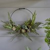 Melrose Fern and Succulent Moss Half Werath - 3 of 3