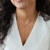 Pure Collection by Ross-Simons Italian 18kt Gold Vermeil and Sterling Silver Oval-Link Y-Necklace Size 16 - 2 of 4