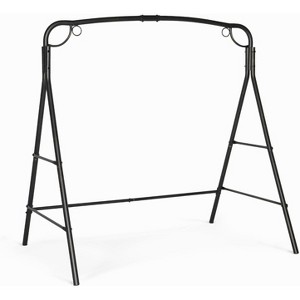 VINGLI Heavy Duty Metal Porch Swing Frame with Extra Safety Side Bars, Hanging Swing Frame for Yard, Garden, Lawn, Outdoors - 1 of 4