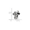 Black Bow Jewelry Sterling Silver Crucifix Bead Charm - 2 of 3