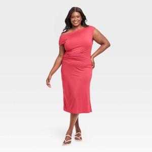 Women's Knit Midi Dress - A New Day™ - 1 of 3