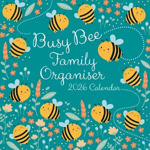 2026 Square Wall Calendar, Butterflies, 16-Month Animals Theme with 180 Reminder Stickers (12x12 In) - 1 of 4