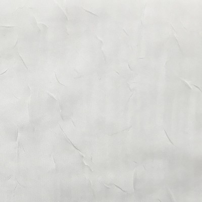 72"x51" Erica Crushed Sheer Voile Grommet Top Curtain Panel Off White - No. 918: Modern 72 Inch Sheer Curtain Panel