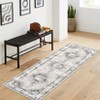 Vintage Area Rugs for Living Room, Machine Washable Soft Distressed Area Rug, Low Pile Non Slip Throw Floor Carpet - 2 of 4