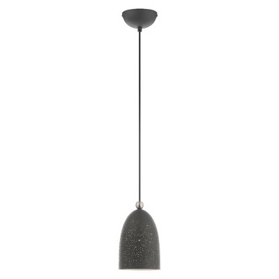 Livex Lighting Arlington 1 - Light Pendant in  Scandinavian Gray