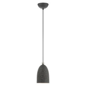 Livex Lighting Arlington 1 - Light Pendant in  Scandinavian Gray - 1 of 1