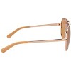 Michael Kors Chelsea  1017R1 Womens Aviator Sunglasses Rose Gold/ Taupe 59mm - 3 of 3