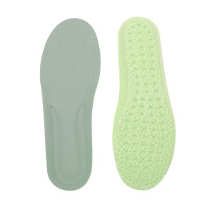 Unique Bargains Comfort Sport Shoe Inserts Fit Shoe White Gray 1 Pair - 1 of 4