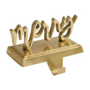 Split P Merry Stocking Hanger - 1 of 4