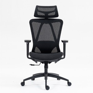 Dolonm Ergonomic Home  Office Chair with Adjustable Lumbar & Headrest - Breathable Mesh Back, 3D Armrests, 90°-120° Recline - 1 of 4