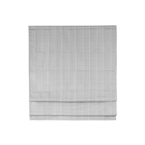 Gracie Mills Calyx Textured Room Darkening Cordless Roman Window Shade - 1 of 4