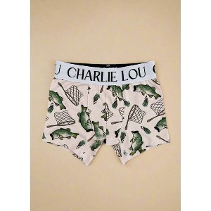 Stretchy Boxer Briefs | Gone Fishin' | Charlie Lou Baby - 1 of 2