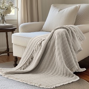 Wilhemina Quilted Throw - Levtex Home - 1 of 4
