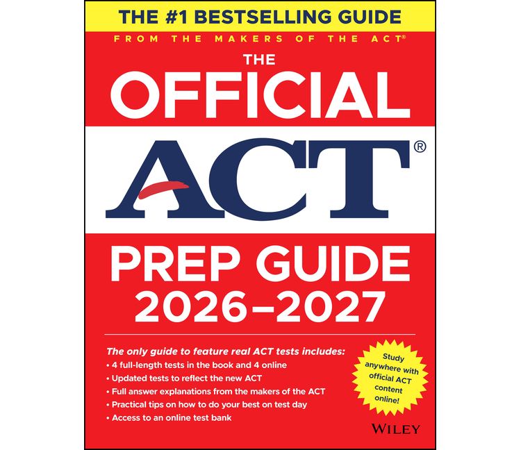 The Official ACT Prep Guide 2026-2027 - 10th Edition (Paperback), 1 of 1