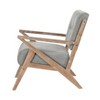 NicBex Polyester Accent Chair,Upholstered Living Room Chairs with Tufted Back and Rubberwood Legs,Modern Armchair,Accent Chairs for Living Room - 4 of 4