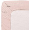 Home Mart Goods Blush Luxury Extra Soft Deep Pocket Fresh Breathable Sheet Set - 3 of 3
