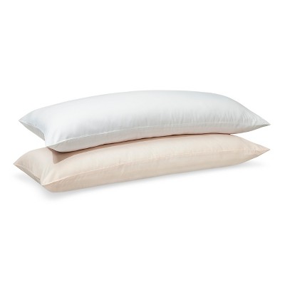 Body Pillow Cover 2pk Pink White Room Essentials Target