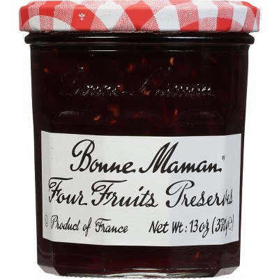 Bonne Maman Four Fruit Preserves 13 Oz : Target