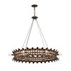 Savoy House Heiress 8 - Light Chandelier in  Patinated Bronze - 2 of 4