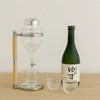 Nispira Ice Sake Wine Whisky Dispenser | Jug Cooler Decanter with Wooden Handle Borosilicate Glass Valve Opening, 1 Set - 4 of 4