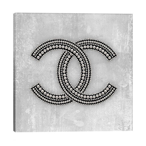 Chanel Logo By Martina Pavlova Unframed Wall Canvas Icanvas Target - Stupell Home Decor Chanel