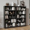 Lyngins Modern 5-Tier Bookshelves,60 Inches Tall Adjustable Shelves Office Bookcases,Wood Tip-over Resistant Bookcases for Bedroom,Living Room - 2 of 4