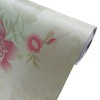 Slickblue Blooming Rose Self-Adhesive Wallpaper – 17.7” x 394”, Durable, Removable, Ideal for Home Décor - 2 of 3