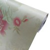 Slickblue Blooming Rose Self-Adhesive Wallpaper – 17.7” x 394”, Durable, Removable, Ideal for Home Décor - image 2 of 3