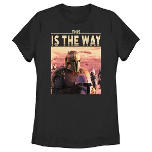 Women's Star Wars: The Mandalorian The Armorer Time for a Fight T-Shirt - 1 of 4