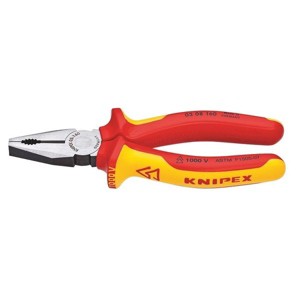 Knipex  Linemans Plier,6-1/4" L,Ergonomic 03 08 160 SBA - 1 of 1