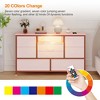 Dresser TV Stand , Media Console Table with 8-10 Drawers, Entertainment Center for 55/50/43 Inch TV - 2 of 4