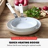 Bobby Flay 2pk (8" and 10") Ceramic Nonstick Aluminum Fry Pan Set - 3 of 4
